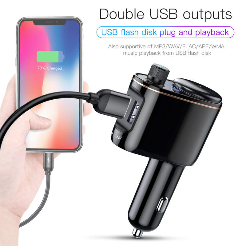 Baseus Locomotive Wireless MP3 Vehicle Charger