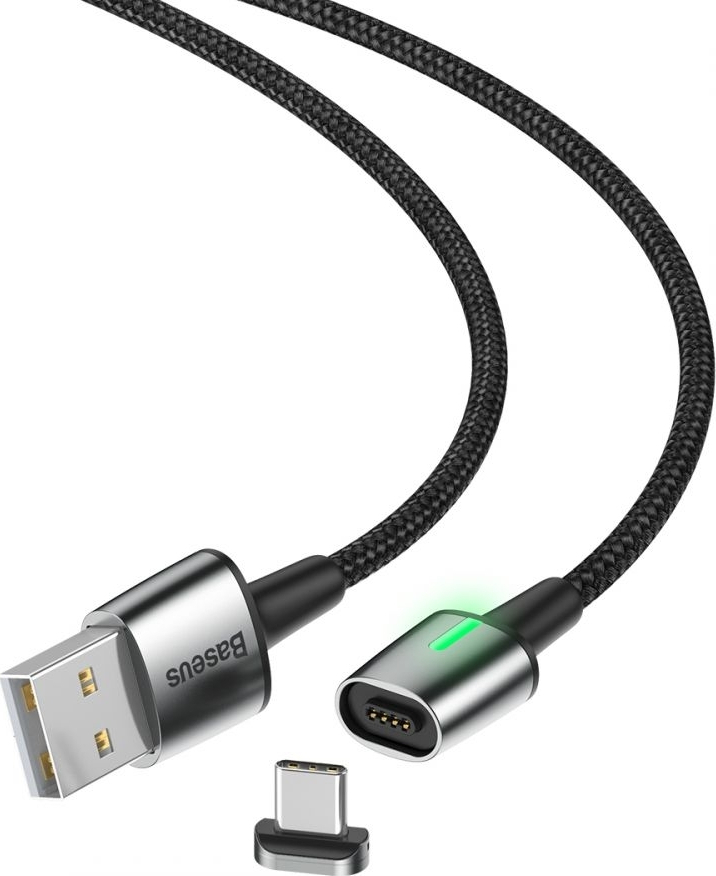 Baseus Zinc Magnetic Cable USB For Type-C 2A 2m Black