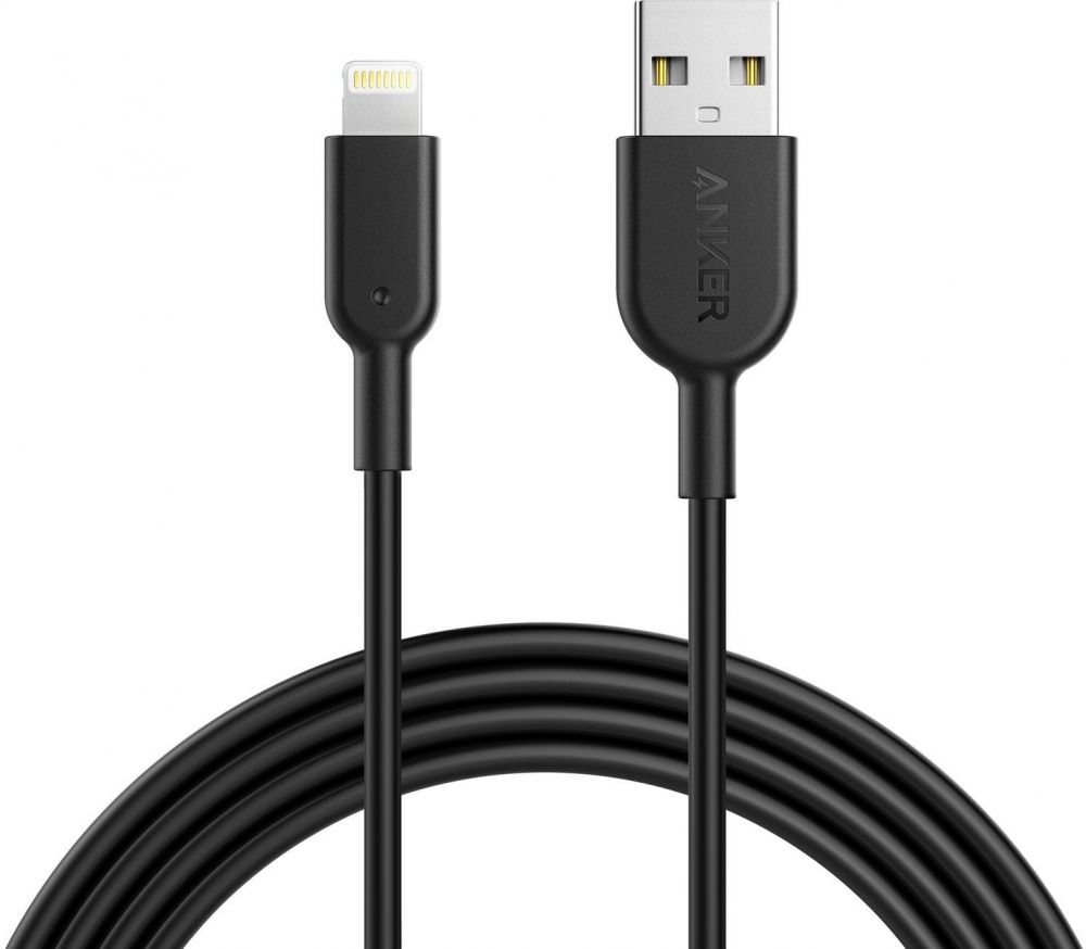 Anker Powerline II 6 Feet Lightning Cable Black