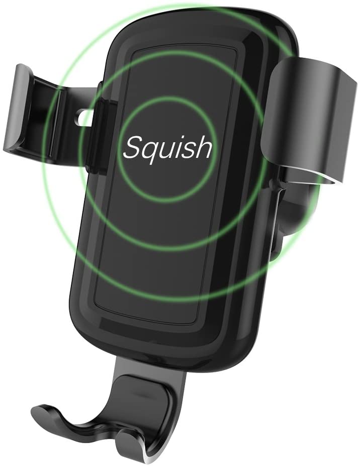 Squish Wireless Charger Car Mount Adjustable Gravi