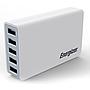 Energizer Smart Multiport USB Charger 8A 5 Usb Port  UK Plug White