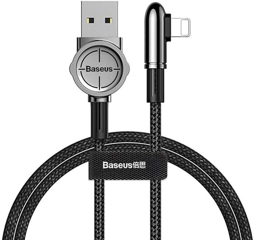 Baseus Exciting Mobile Game Cable USB For iP 1.5A 2m Black