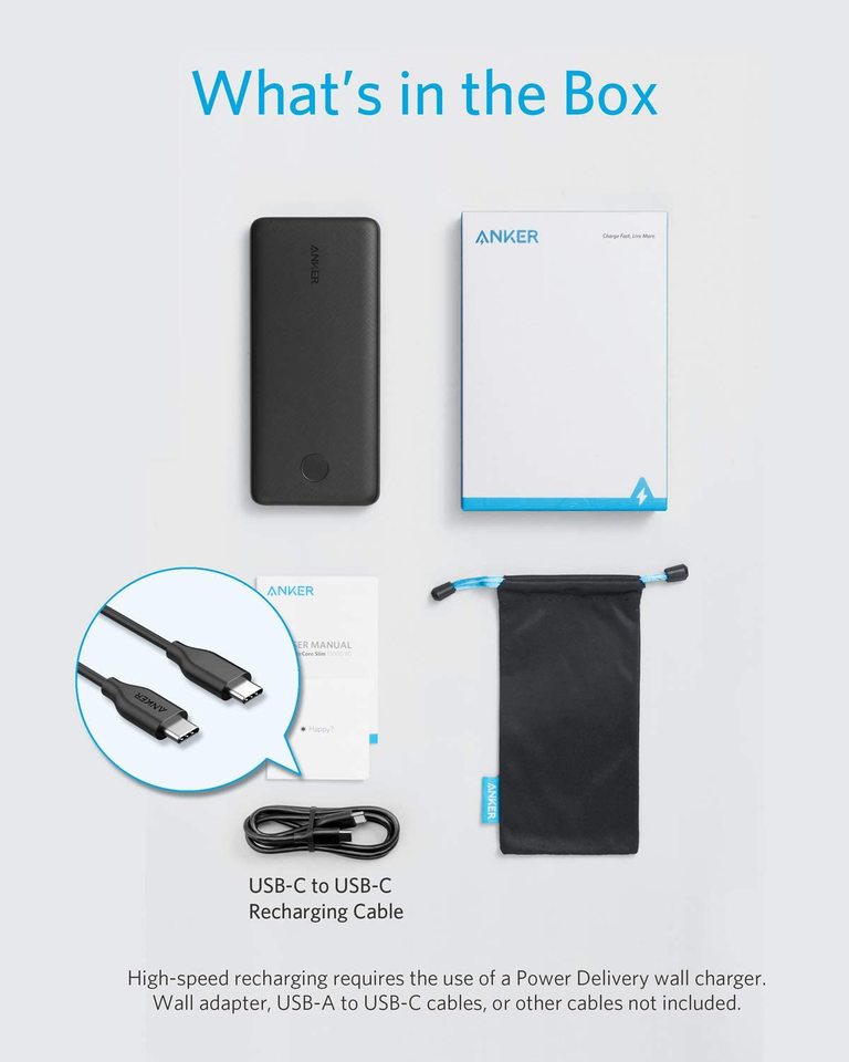 Anker PowerCore Slim 10000mAh PD
