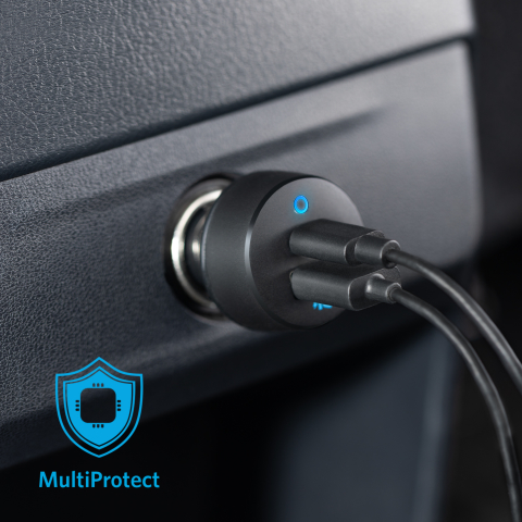 Anker PowerDrive PD 2 Car Charger BlackGray