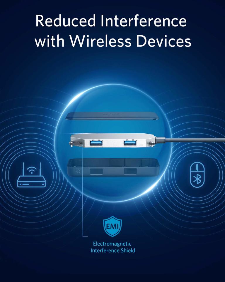 Anker Premuim 5-in-1 USB-C Hub Gray