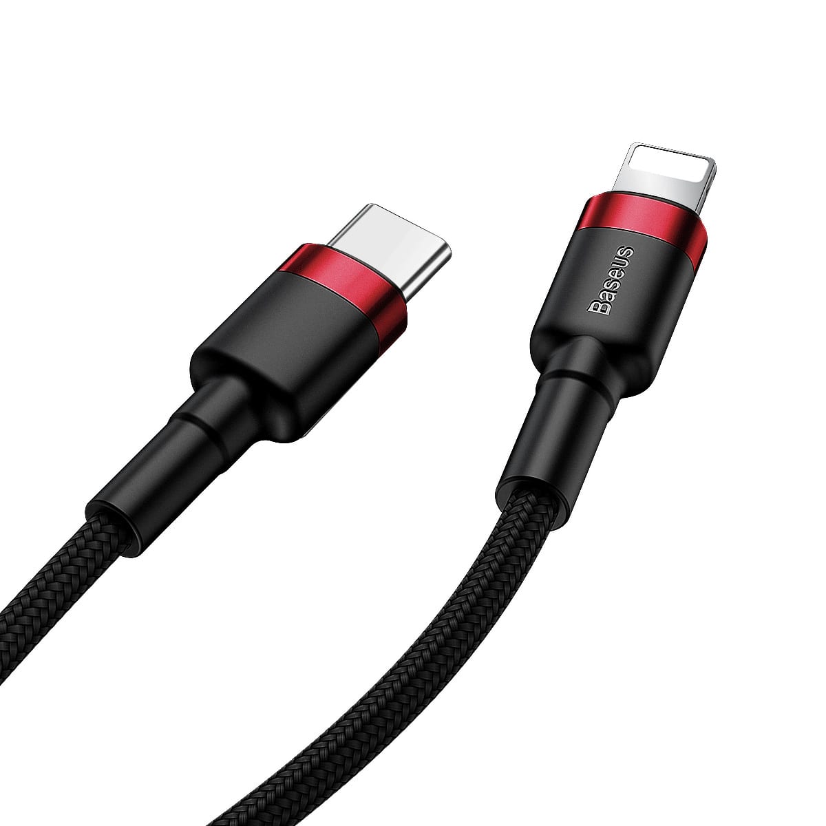 Baseus Cafule Cable Type-C to iP PD 18W 1m Red+Black