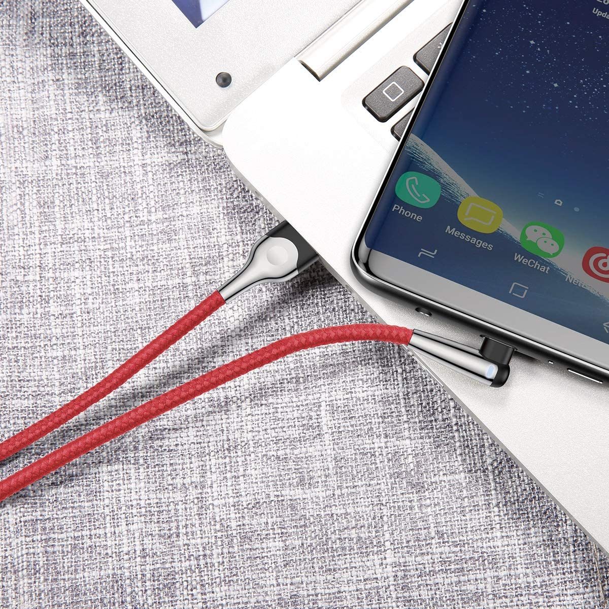 Baseus sharp-bird  mobile game cable USB For Type-C 3A 1M Red