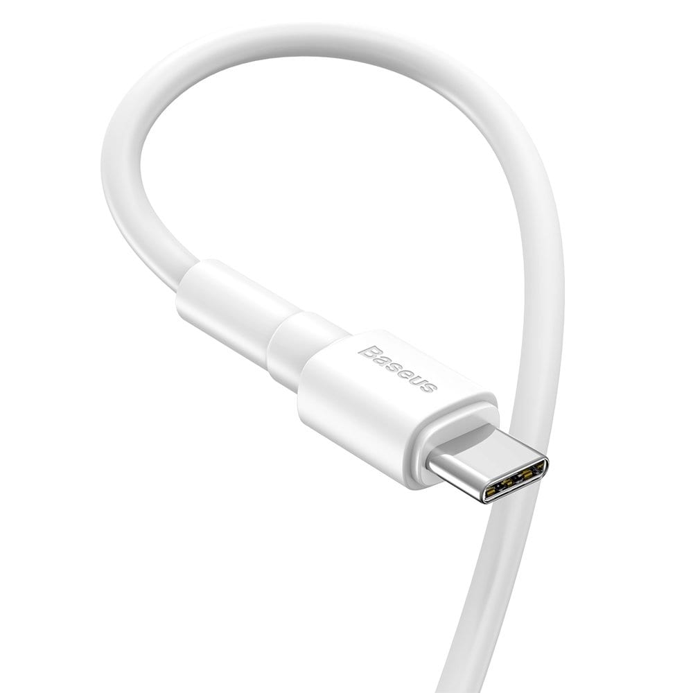 Baseus Mini White Cable USB For Type-C 3A 1m White
