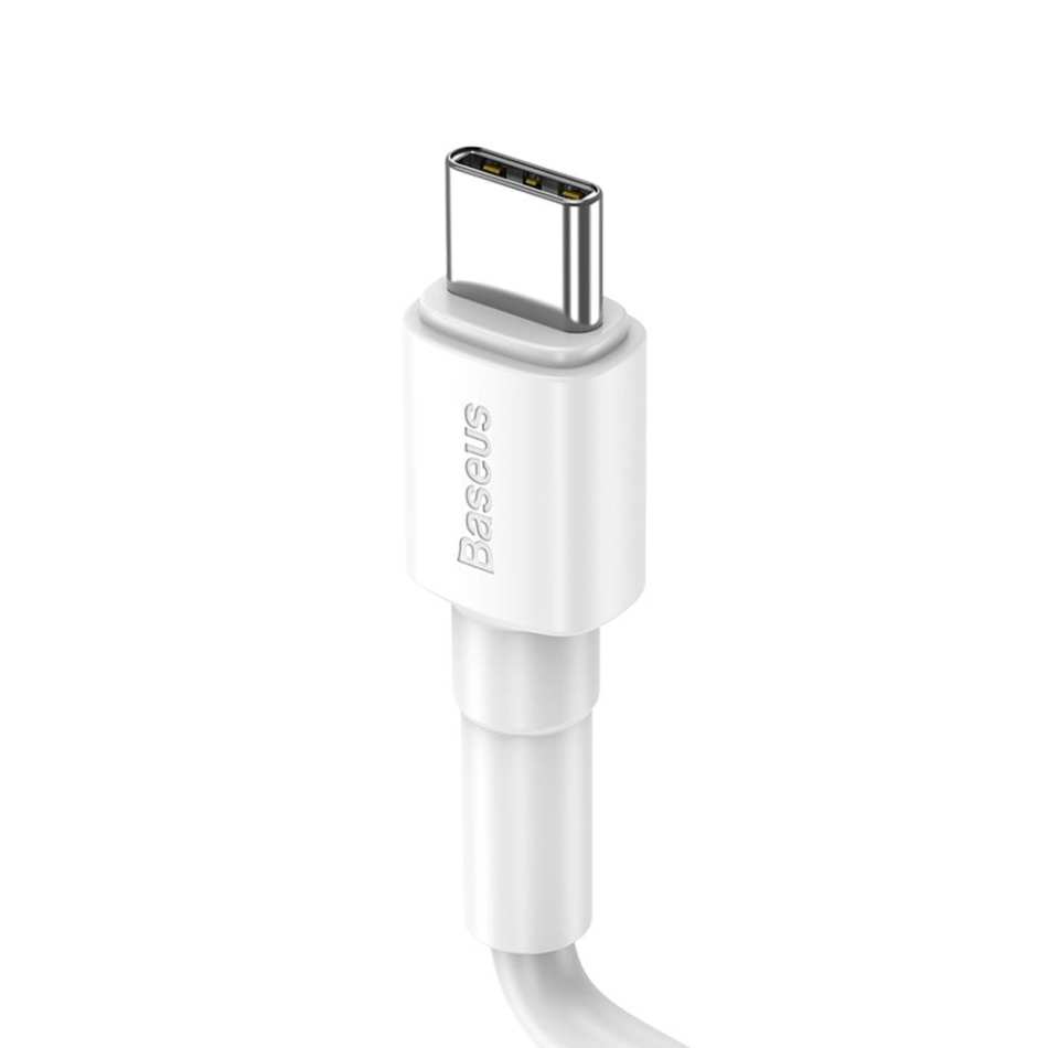 Baseus Mini White Cable USB For Type-C 3A 1m White