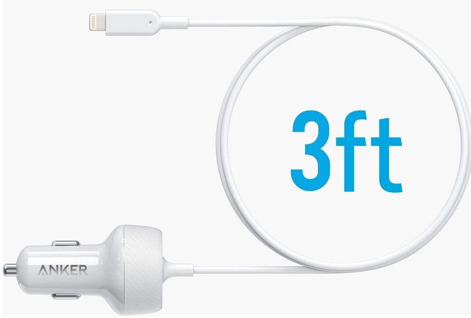 Anker PowerDrive 2 Elite with Lightning Connector