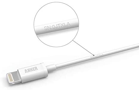 Anker Powerline MFI USB To Lightning Round Cable 3