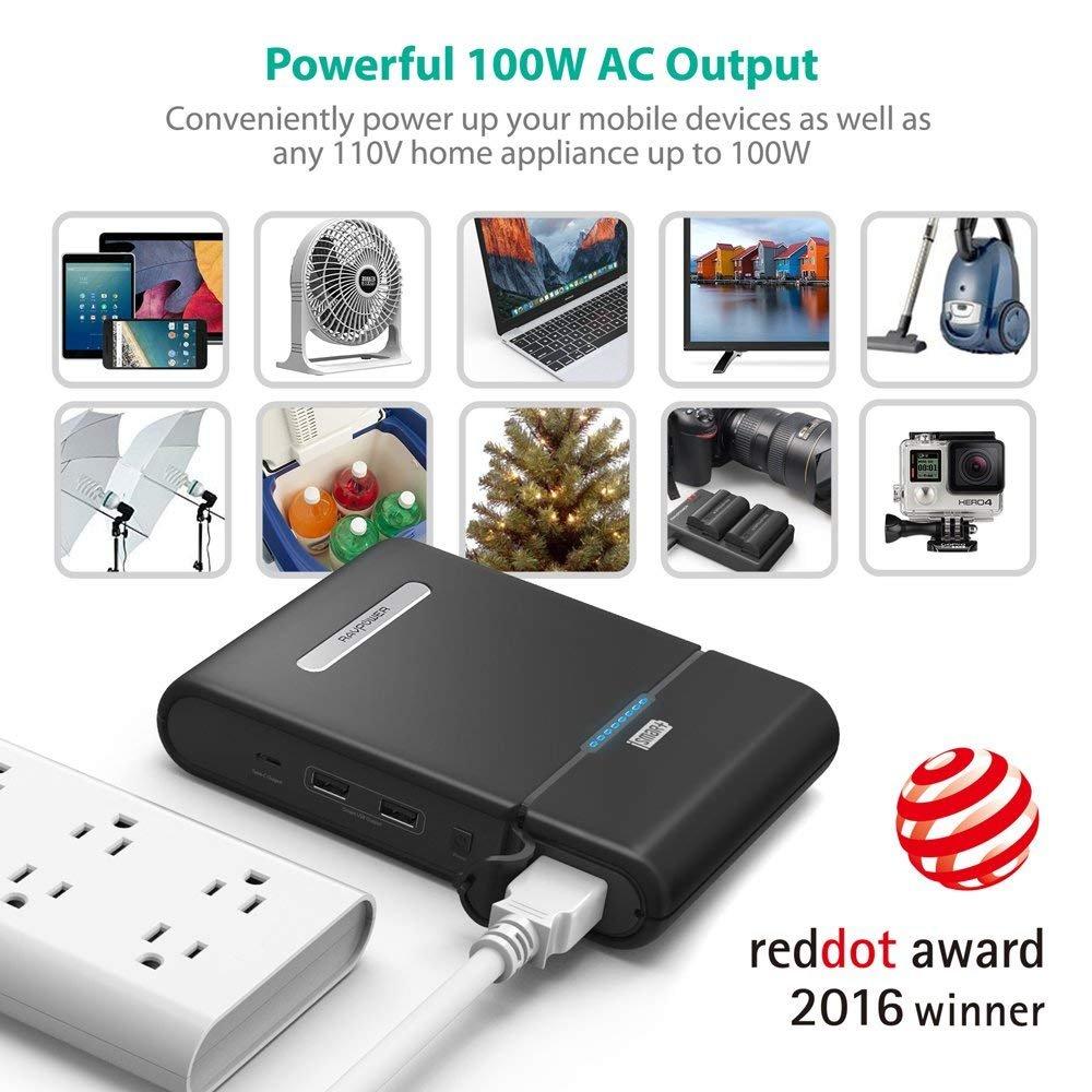 RAVPower XTREME SERIES 27000mAh AC Portable Charger