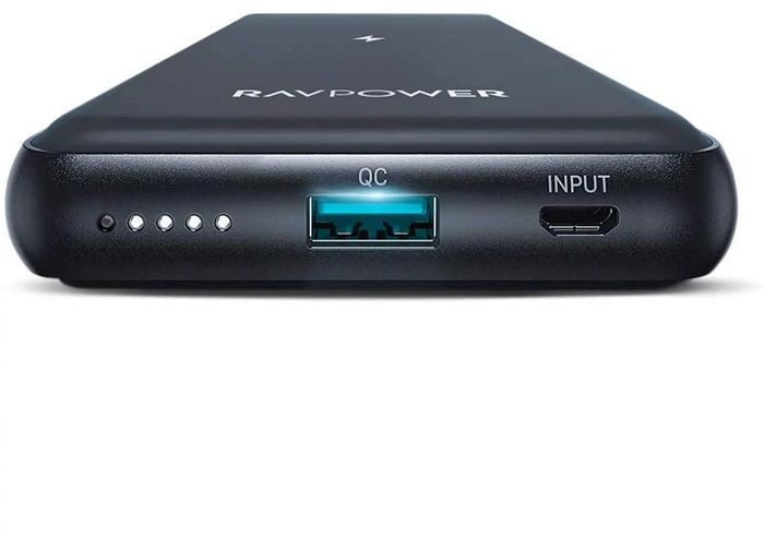 RAVPower TURBO 10000mAh 10W 2-Port Wireless Power Bank