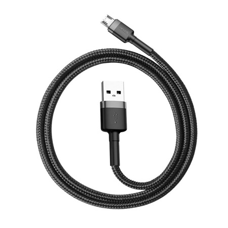 Baseus Cafule Cable USB For Micro 1.5A 2M Gray+Bla