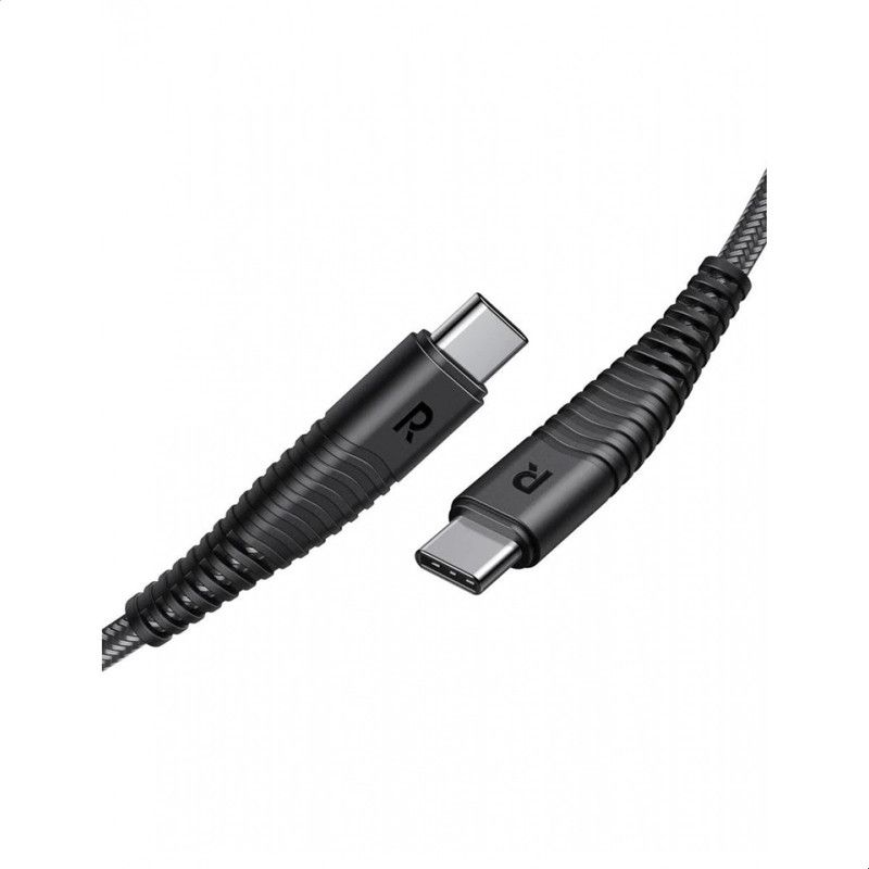 RAVPower TYPE-C TO TYPE-C 3.3FT/1M CABLE -BLACK