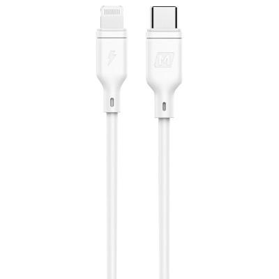 Momax ZERO LIGHTNING TO TYPE-C 1.2M - White