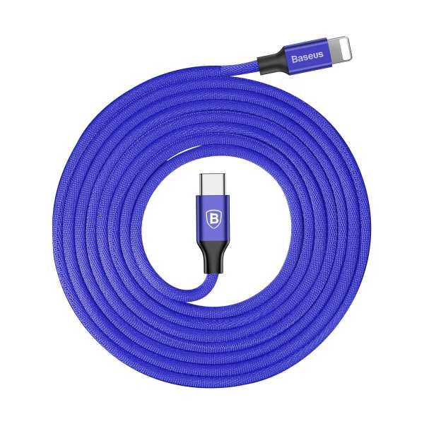 Baseus Yiven Series Type-C to iP Cable 2A 2m Blue