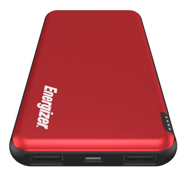 Energizer PowerBank  10000mAh RED  2.1A fast charging