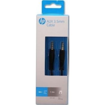 HP AUX 3.5mm Cable BLK 1.5m
