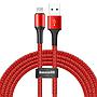 Baseus halo data cable USB For iP 1.5A 2m Red