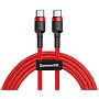 Baseus Cafule Series Type-C PD2.0 Flash charge Cable 2M Red