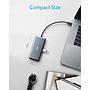 Anker Premium 7-in-1 USB-C Hub Gray