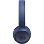 JBL Tune T500BT Powerful Bass Bluetooth Wireless On-Ear Headphones with Mic (Blue)