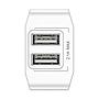 Baseus Mini Dual-U Charger EU 2.1A White