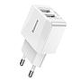 Baseus Mini Dual-U Charger EU 2.1A White
