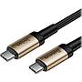 Baseus Cafule series cable Type-C PD3.1 Gen1 60W(20V/3A) 1m Gold+Black