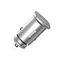 Baseus Square metal A+C 30W PPS Car Charger(PD3.0,QC4.0+SCP,AFC) Silver