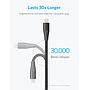 Anker Powerline+ II with lightning connector 6ft B
