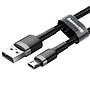 Baseus Cafule Cable USB For Micro 1.5A 2M Gray+Bla