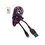Baseus C-shaped Light Intelligent power-off Cable Purple