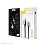 Baseus C-shaped Light Intelligent power-off Cable USB For Type-C 3A 1M Black