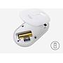 Logitech® Pebble M350 Wireless Mouse - OFF-WHITE - 2.4GHZ/BT