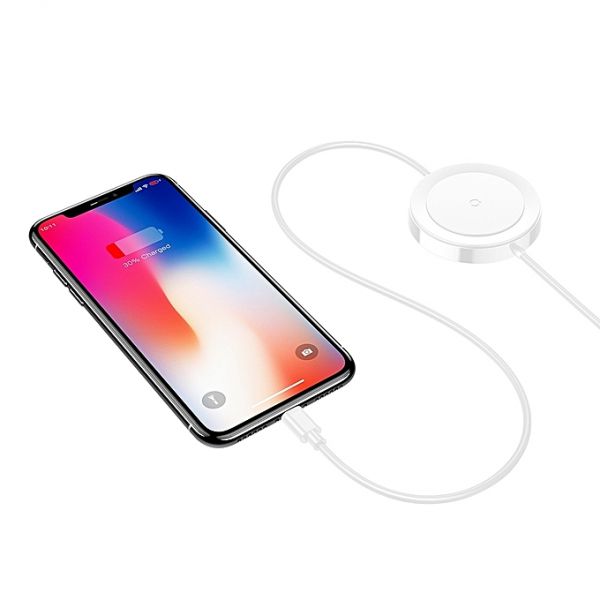 Baseus IP Cable Wireless Charger - White
