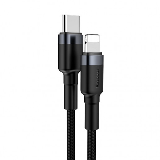 Baseus Cafule Cable Type-C to iP PD 18W 1m Gray+Bl