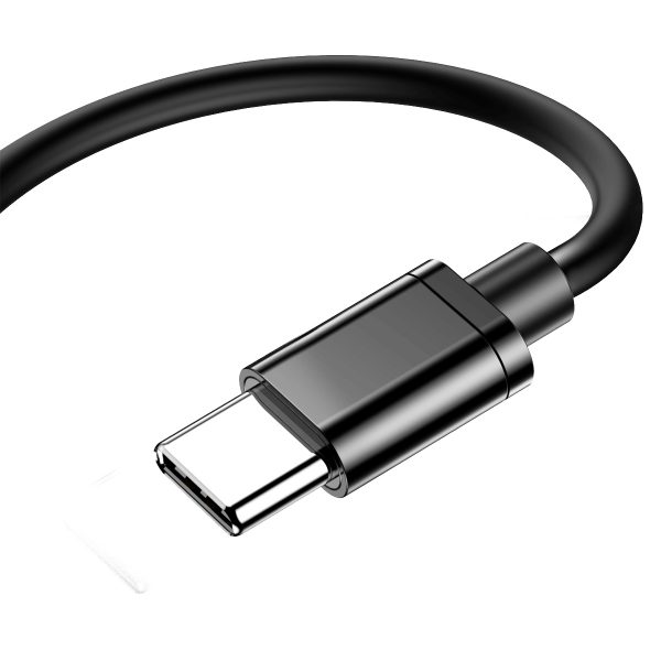 Baseus Type-C Male To Type-C Female +3.5MM Female Adapter L40 Black