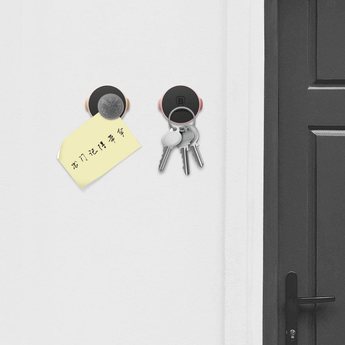Baseus Small ears series Magnetic suction bracket（Flat type）Black