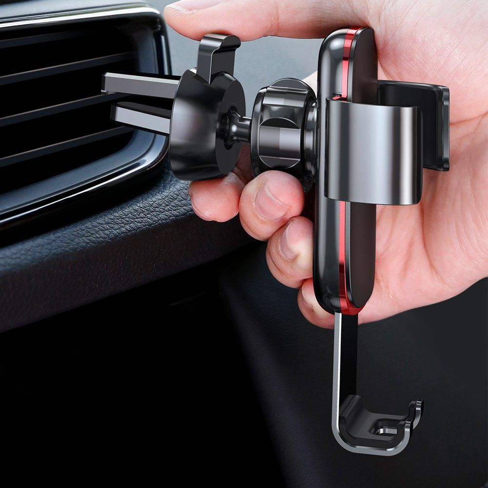 Baseus Metal Age Gravity Car Mount（Air Outlet Version）Black