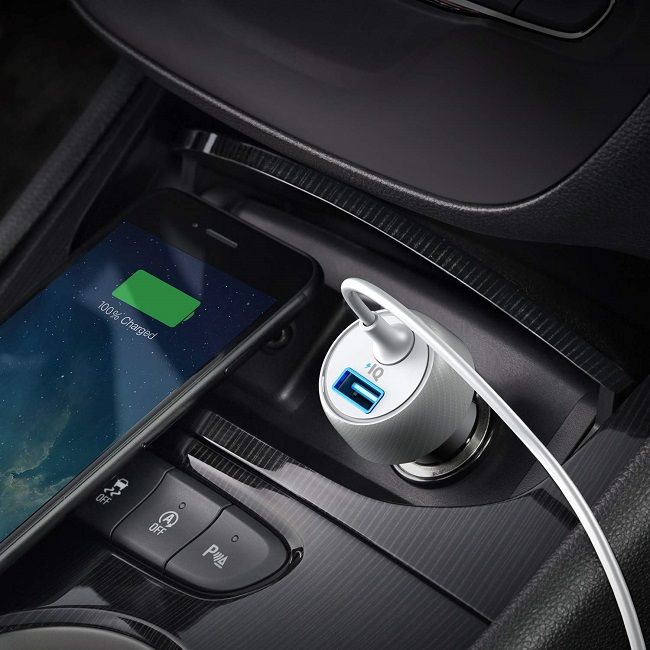 Anker PowerDrive 2 Elite with Lightning Connector