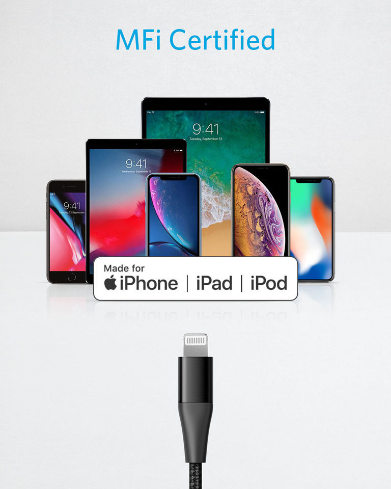 Anker PowerLine +II USB-C Cable with Lightning Con