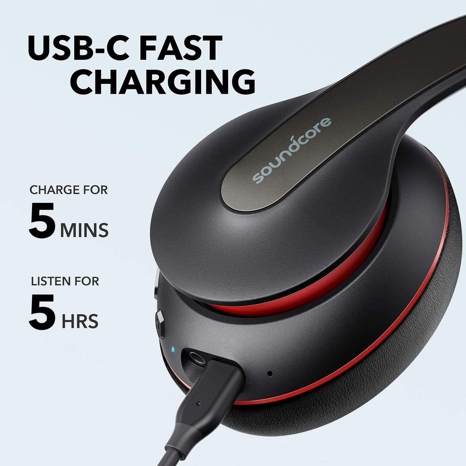 Soundcore Life Q10 Over-Ear Headphones Black