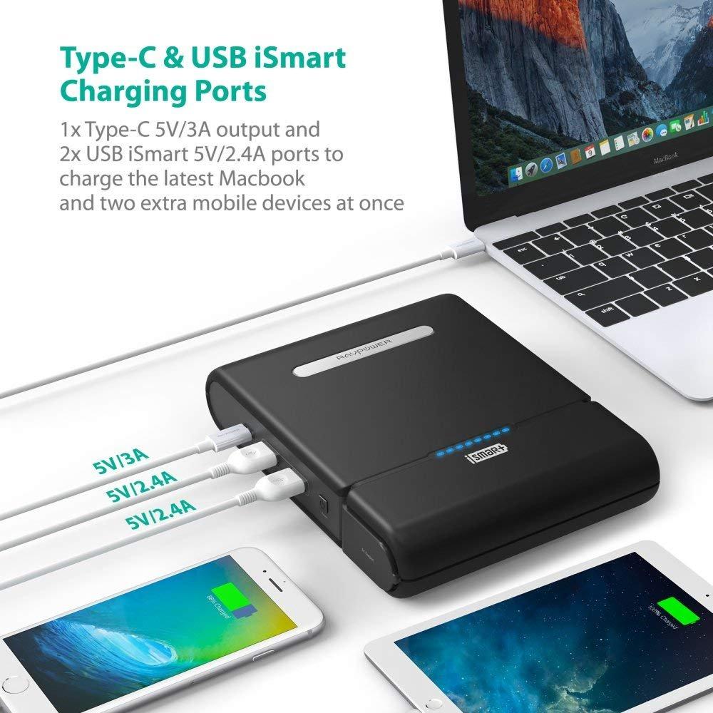 RAVPower XTREME SERIES 27000mAh AC Portable Charger