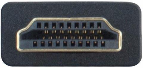 HP HDMI to HDMI Cable 1.5m High-speed 100 Mbps-durable construction- Gold Plated connector