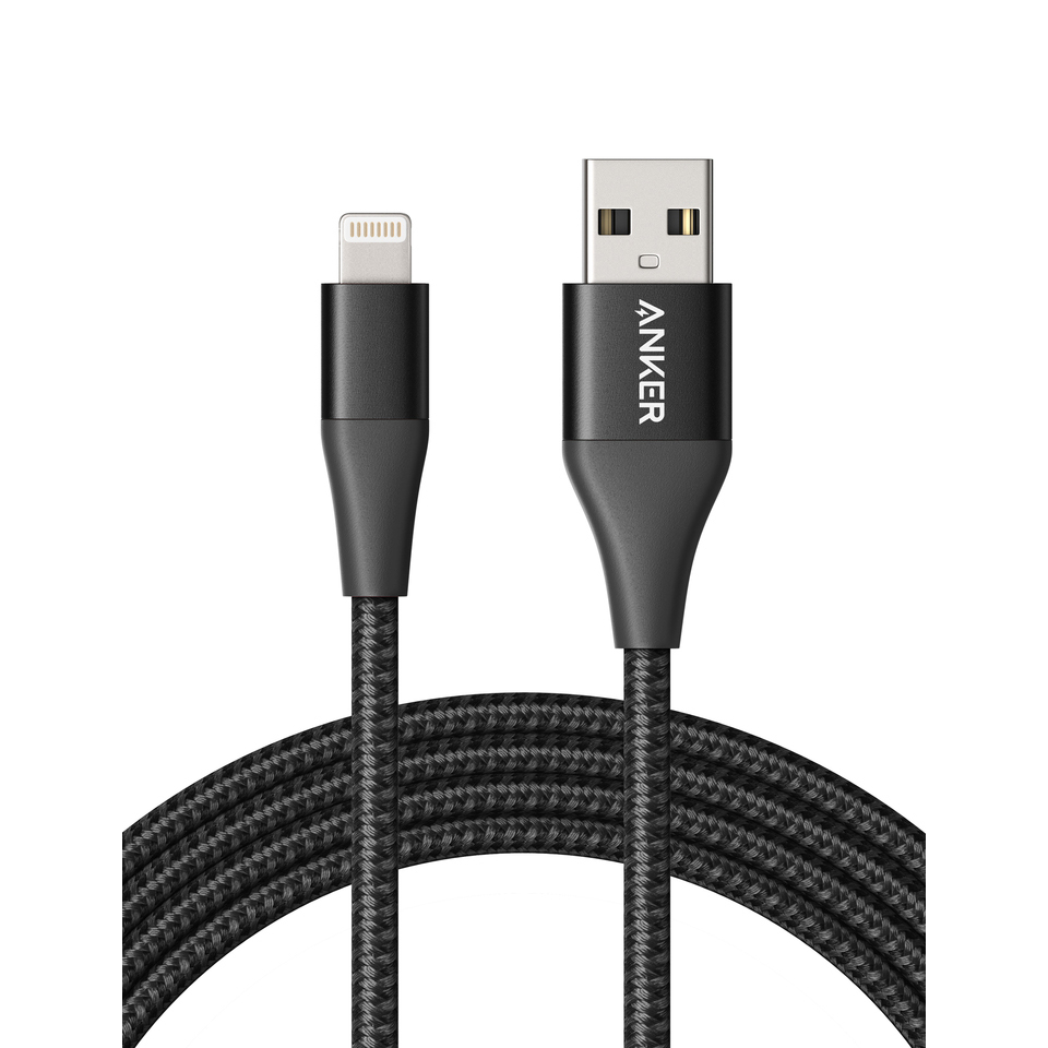 Anker Powerline+ II with lightning connector 6ft B