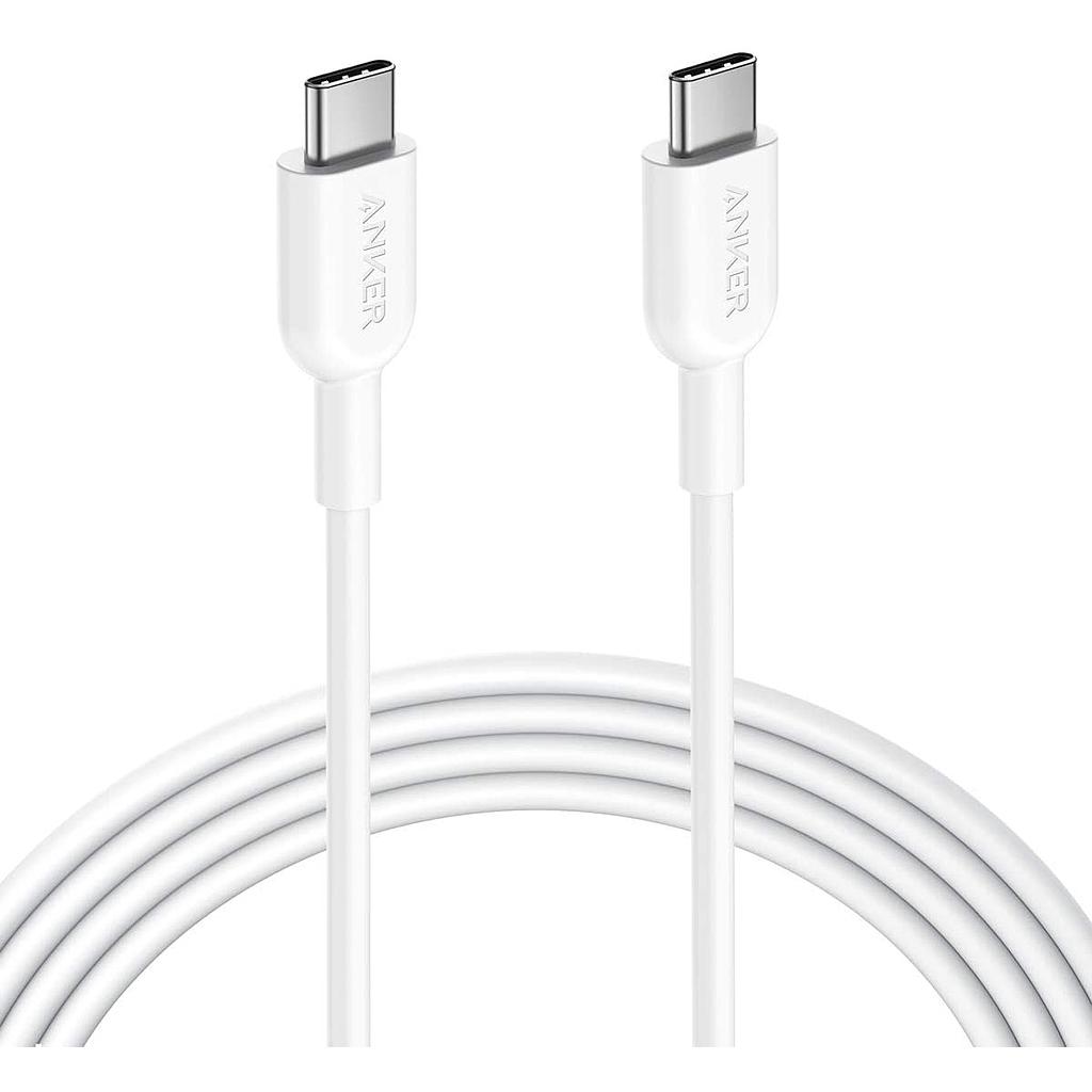 Anker Powerline II USB-C to USB-C 2.0 6ft White