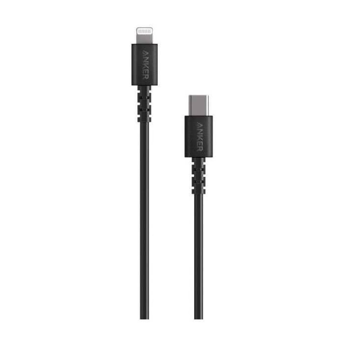 Anker PowerLine Select USB-C Cable with Lightning 6ft black