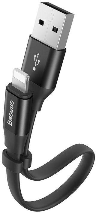Baseus Nimble Portable Cable For Apple 23CM Black